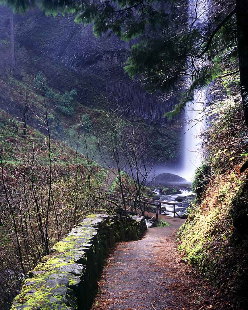 Latourell Falls #1, Columbia Gorge, Oregon, USA, 2003