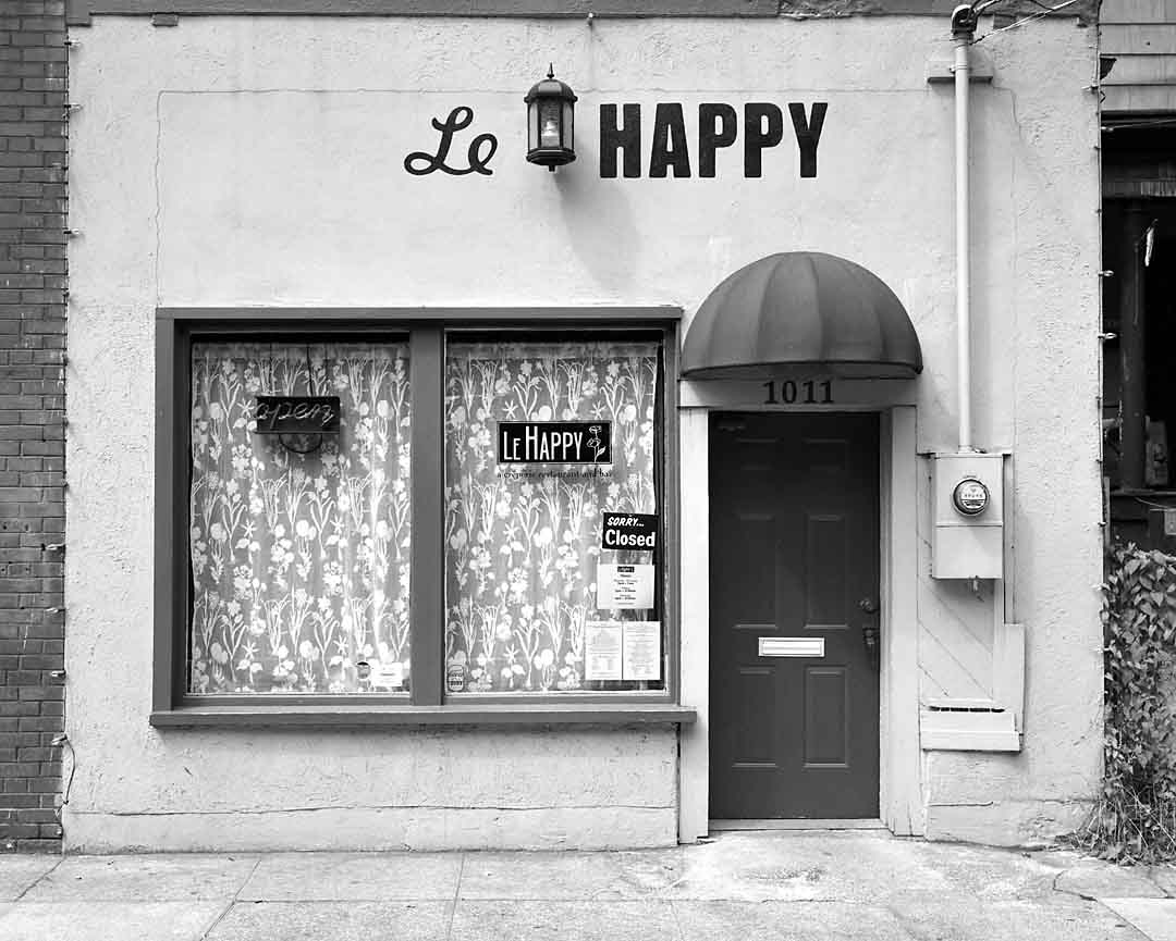 Le Happy, Portland, Oregon, USA, 2003