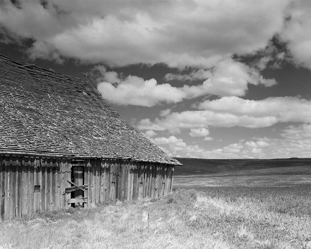 Barn and Clouds #6, Columbia Plateau, Oregon, USA, 2004