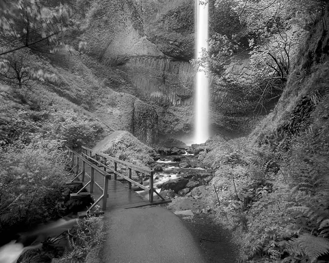 Latourell Falls #12, Columbia Gorge, Oregon, USA, 2007