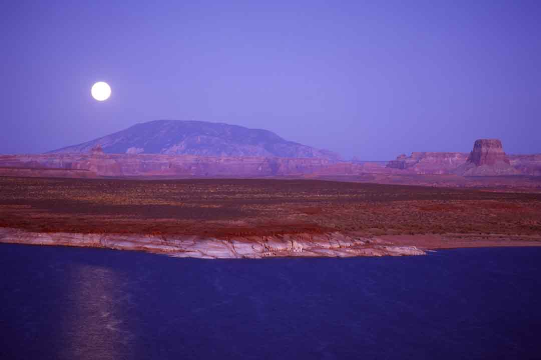 Full Moon Lake Powell #2, Glen Canyon, Arizona, USA, 2001