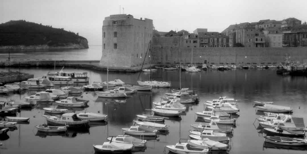 Morning at Old Harbor #4, Dubrovnik, Croatia, 2003