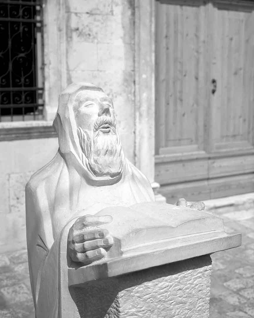 Kneeling Saint, Hvar, Croatia, 2003