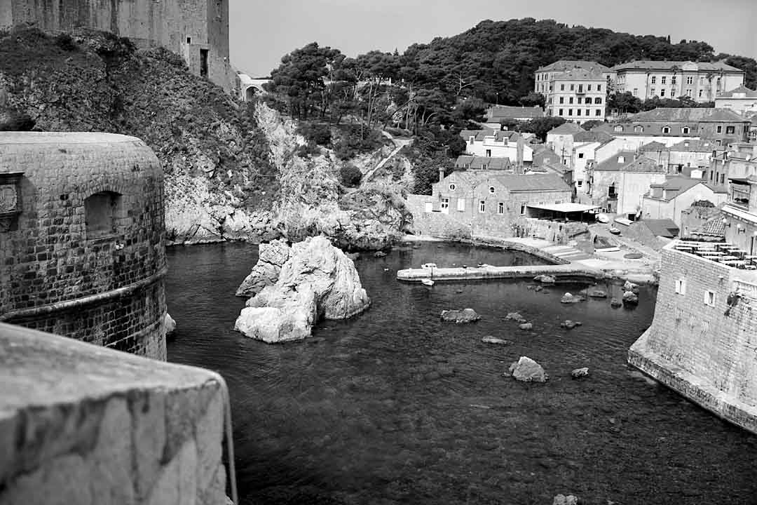 Bay below West Wall #3, Dubrovnik, Croatia, 2003