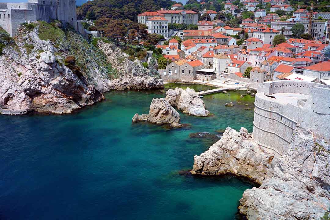 Bay below West Wall #10, Dubrovnik, Croatia, 2003