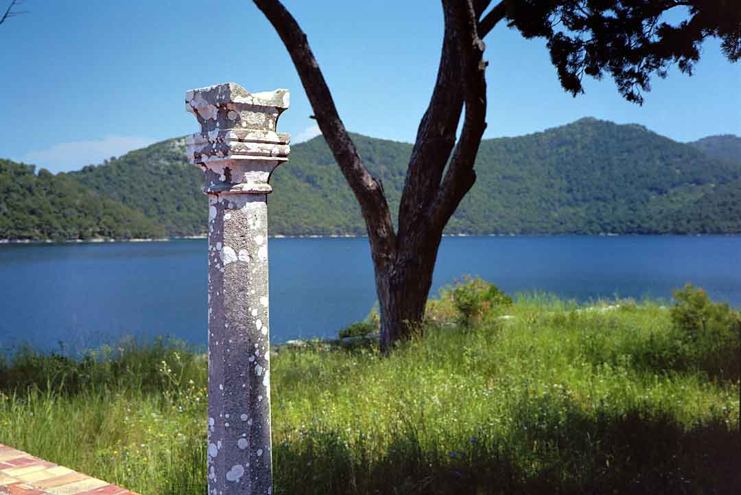 Column at Sv. Marije, Mljet, Croatia, 2003