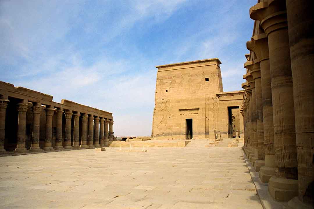 Temple of Philae Outer Courtyard #6, Philae, Egypt, 1999