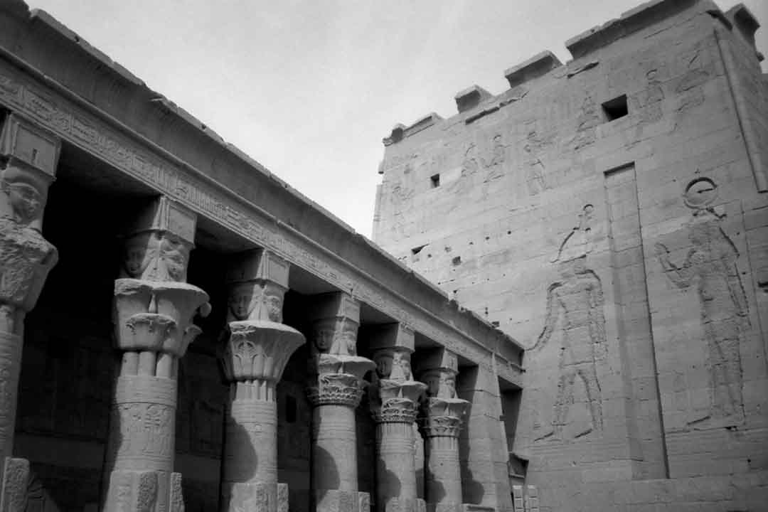Columns and Pylon, Philae, Egypt, 1999