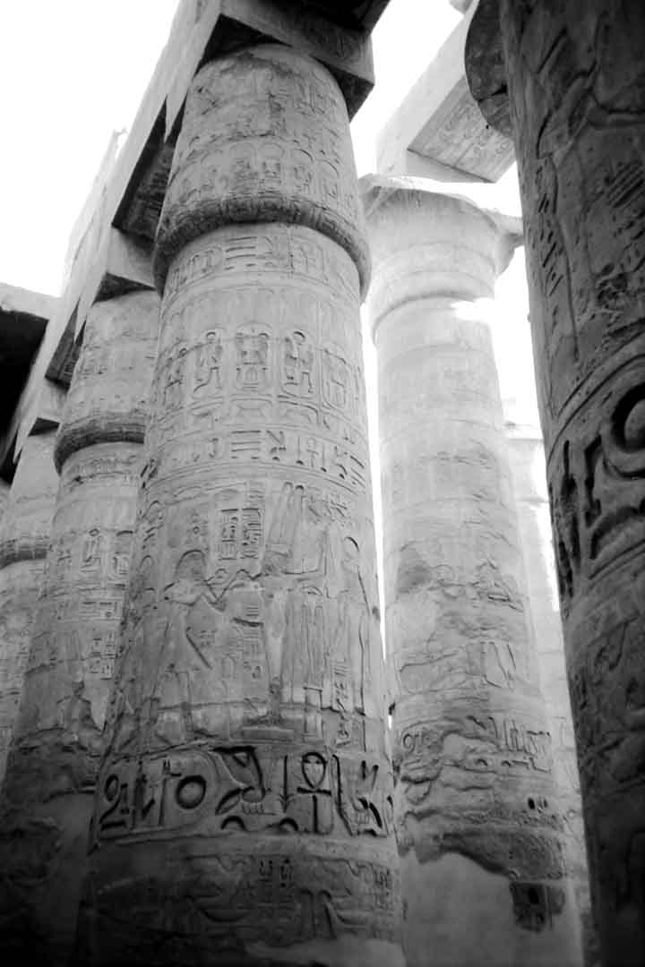 Great Hypostyle Hall at Karnak #4, Luxor, Egypt, 1999