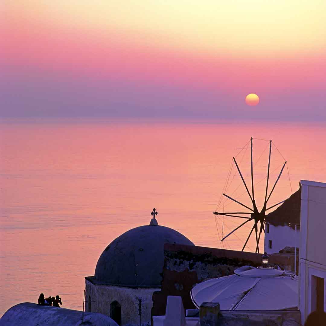 Oia Sunset #3, Santorini, Greece, 2001