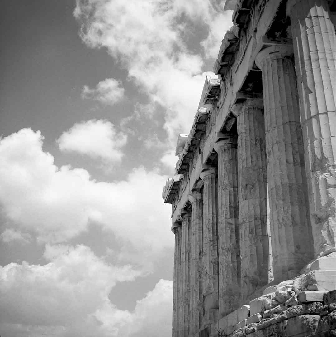 Parthenon against Sky #11, Athens, Greece, 2002