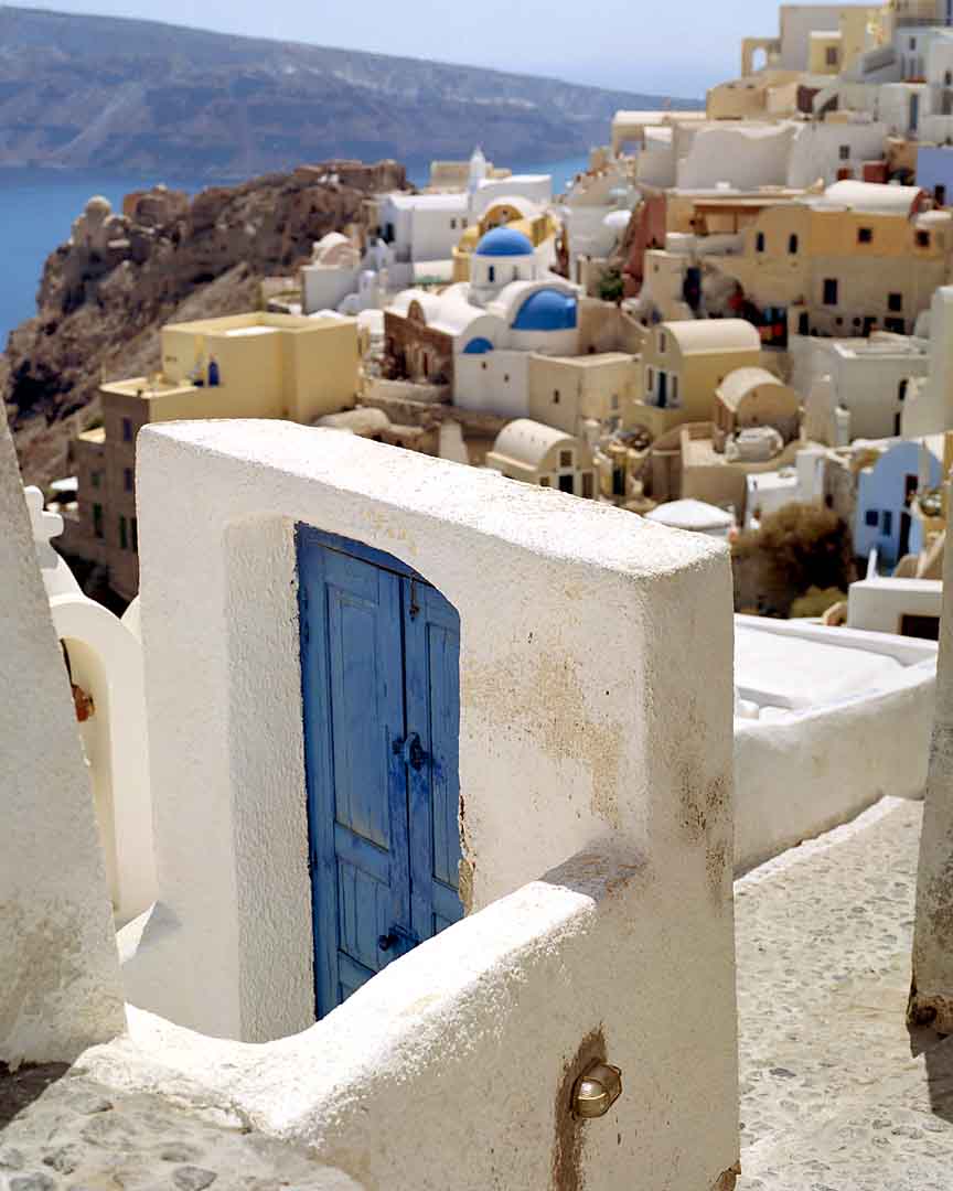 Oia Doorway, Santorini, Greece, 2001