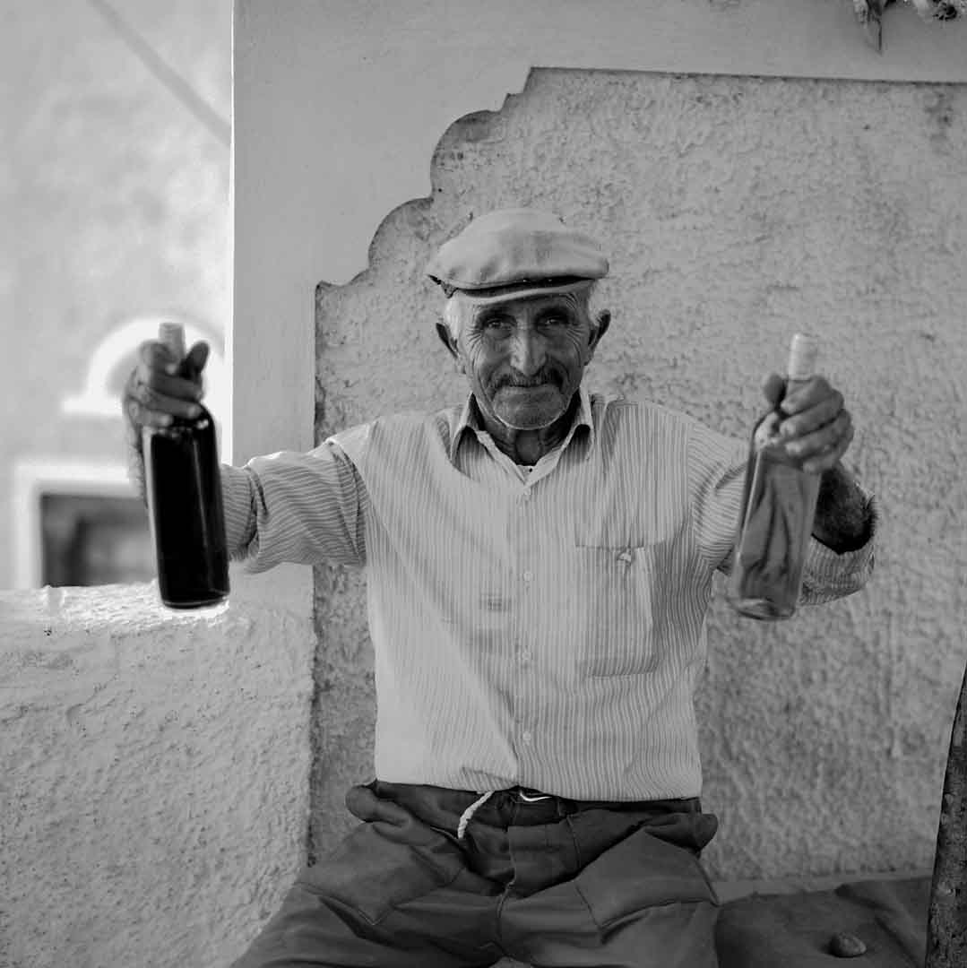 Wine Merchant of Pyrgos, Santorini, Greece, 2001