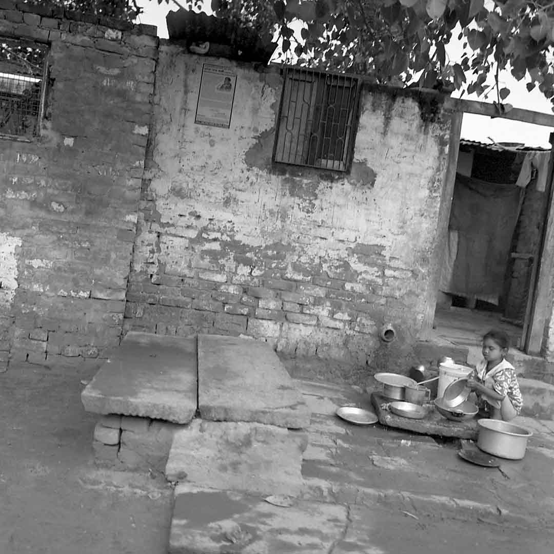 After Breakfast #1, Varanasi, India, 2005