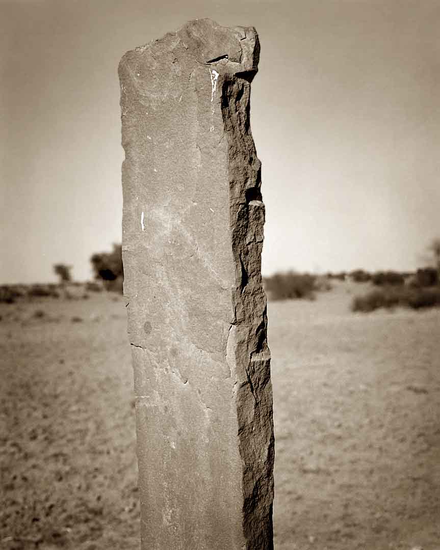 Stone Post #1, Rajasthan, India, 2005
