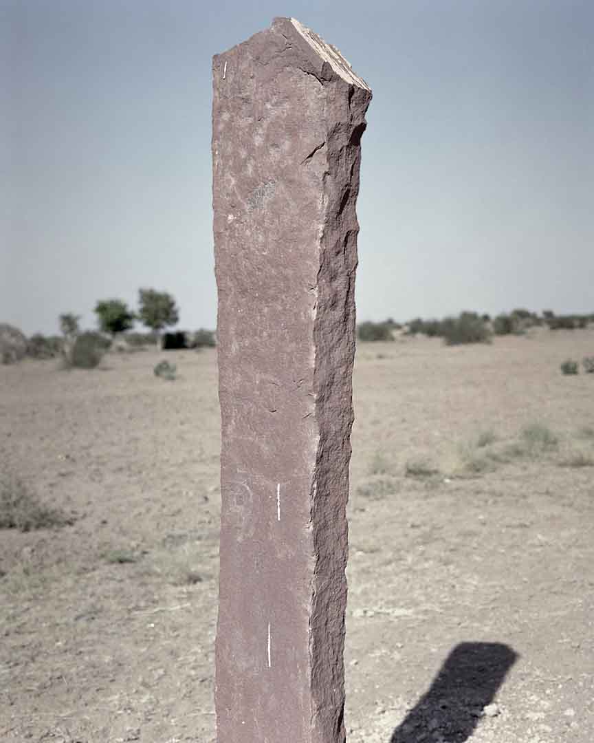 Stone Post #2, Rajasthan, India, 2005