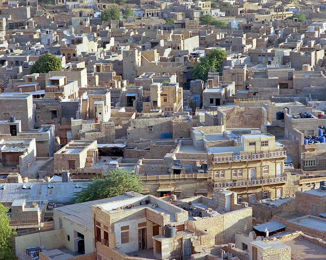 City Below #2, Jaisalmer, India, 2005