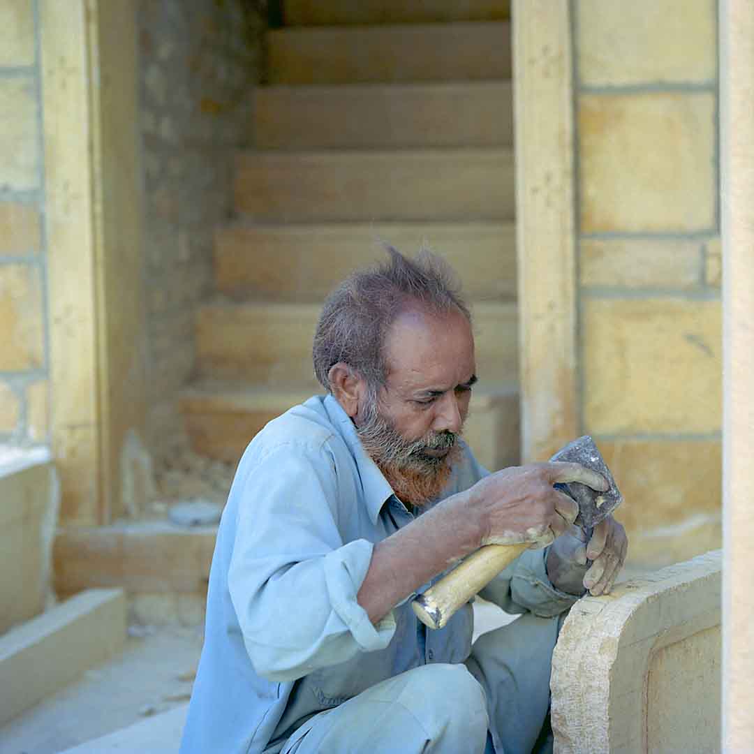 Stonemason #7, Jaisalmer, India, 2005