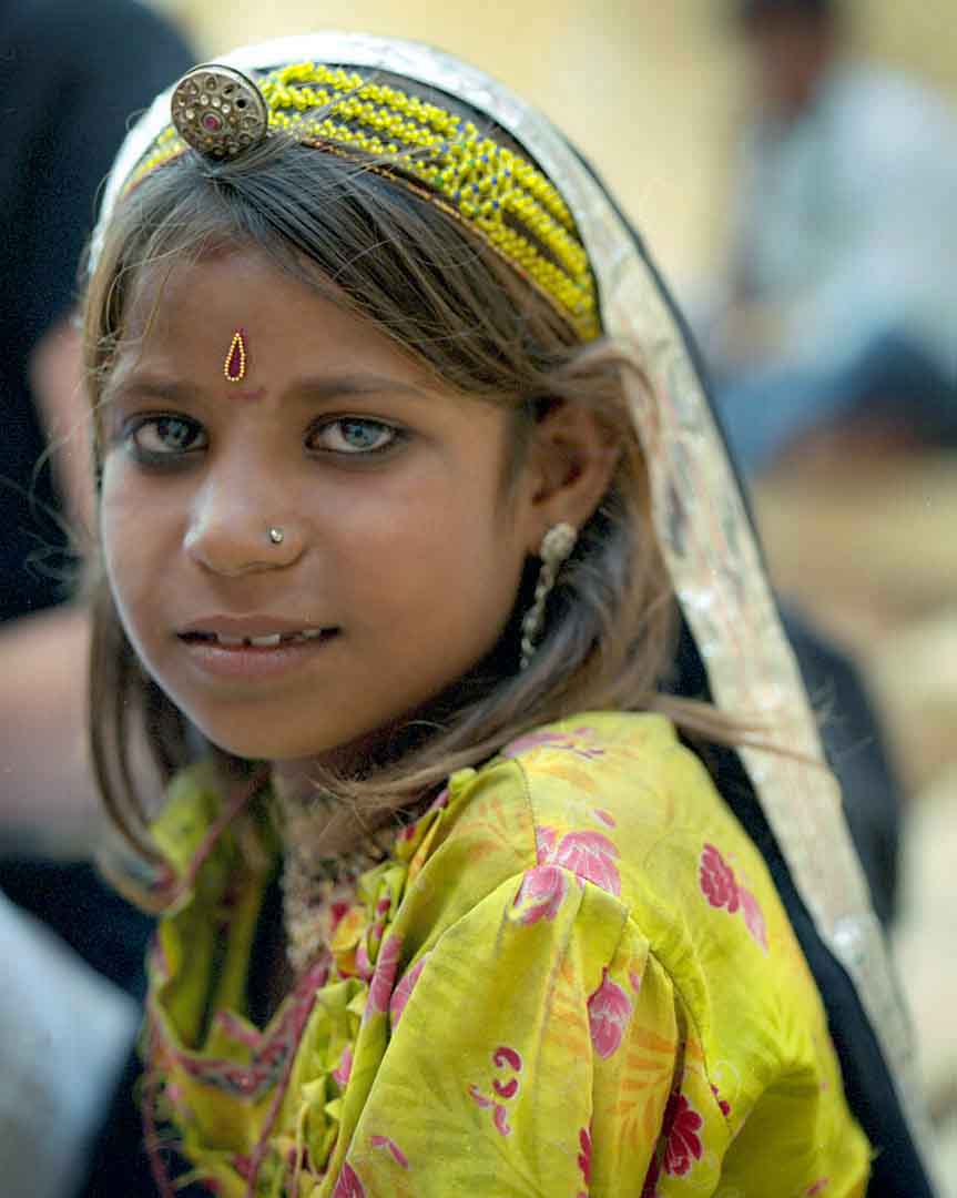 Rajasthani Girl #1, Jaisalmer, India, 2005