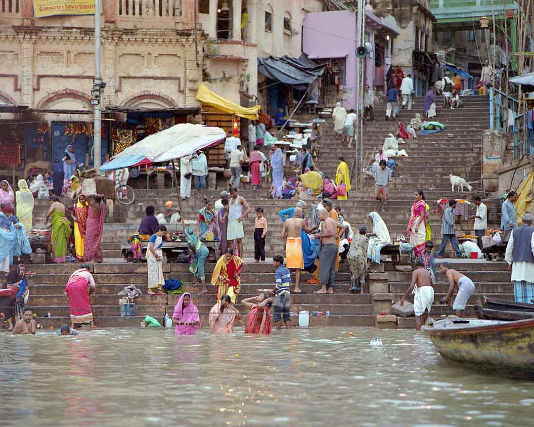 Morning on the Ghats #14, Varanasi, India, 2005