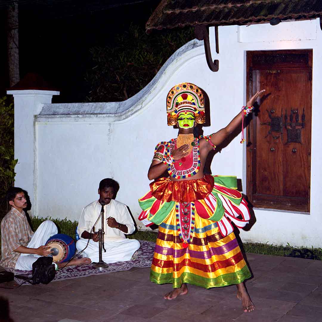 Keralan Dancer #1, Coconut Lagoon, India, 2005