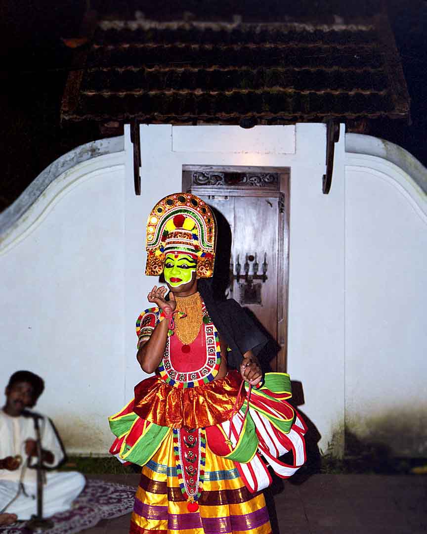 Keralan Dancer #2, Coconut Lagoon, India, 2005