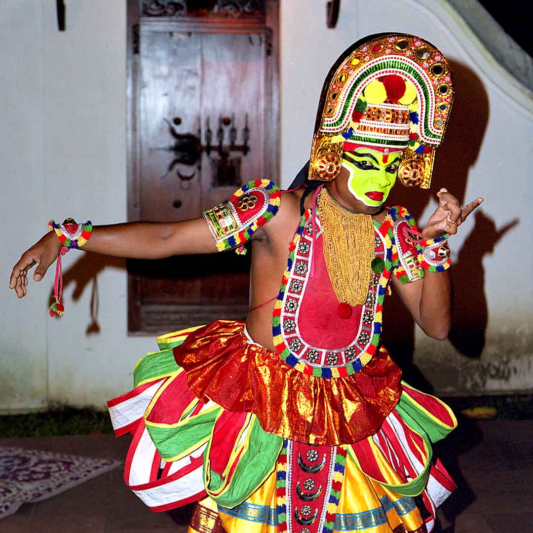 Keralan Dancer #4, Coconut Lagoon, India, 2005