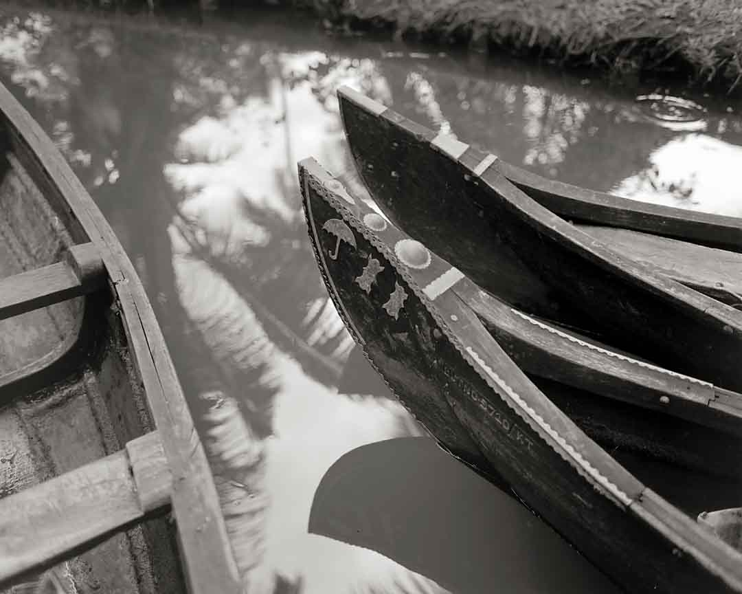 Canoes #10, Coconut Lagoon, India, 2005