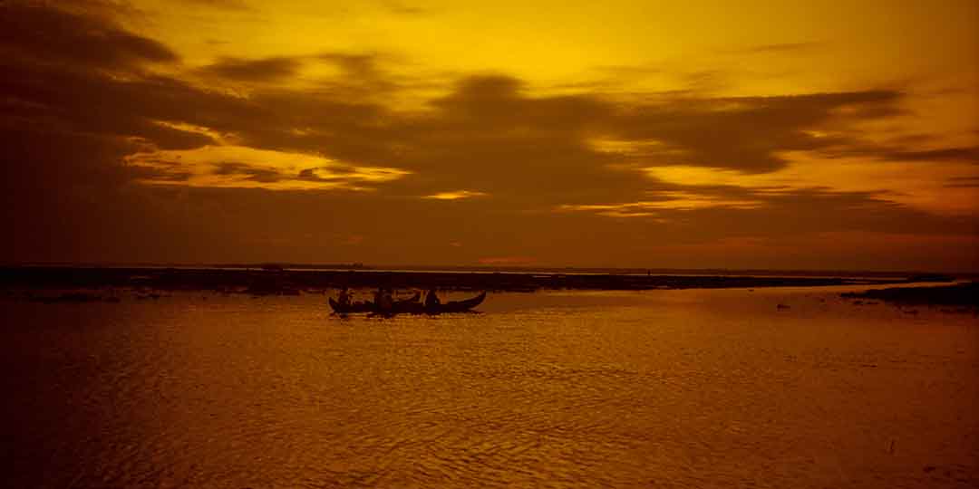 Sunset #3, Kumarakom, India, 2005
