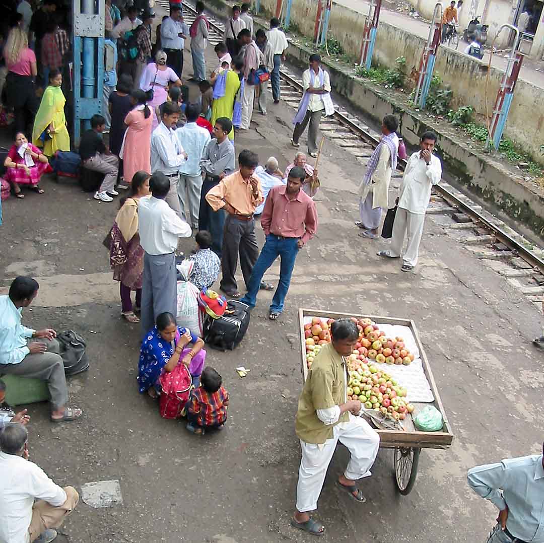 Platform #4, Varanasi, India, 2005
