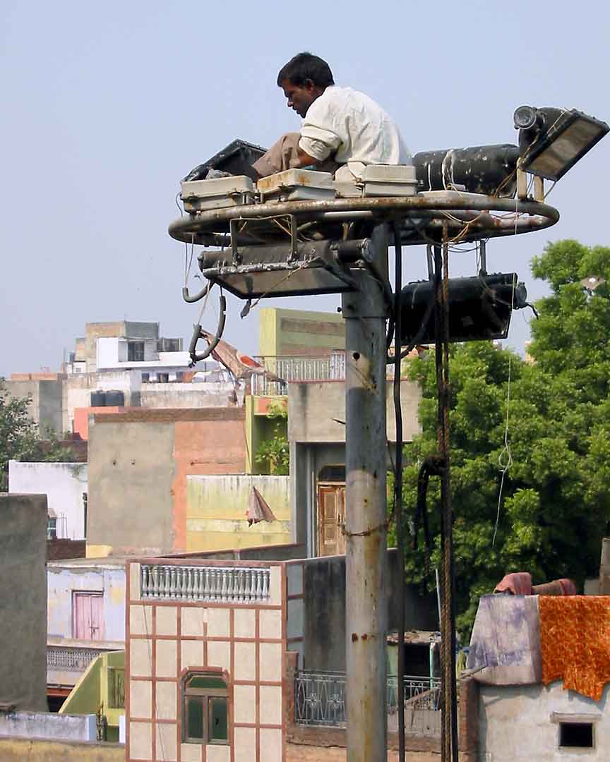 The Electrician #2, Delhi, India, 2005