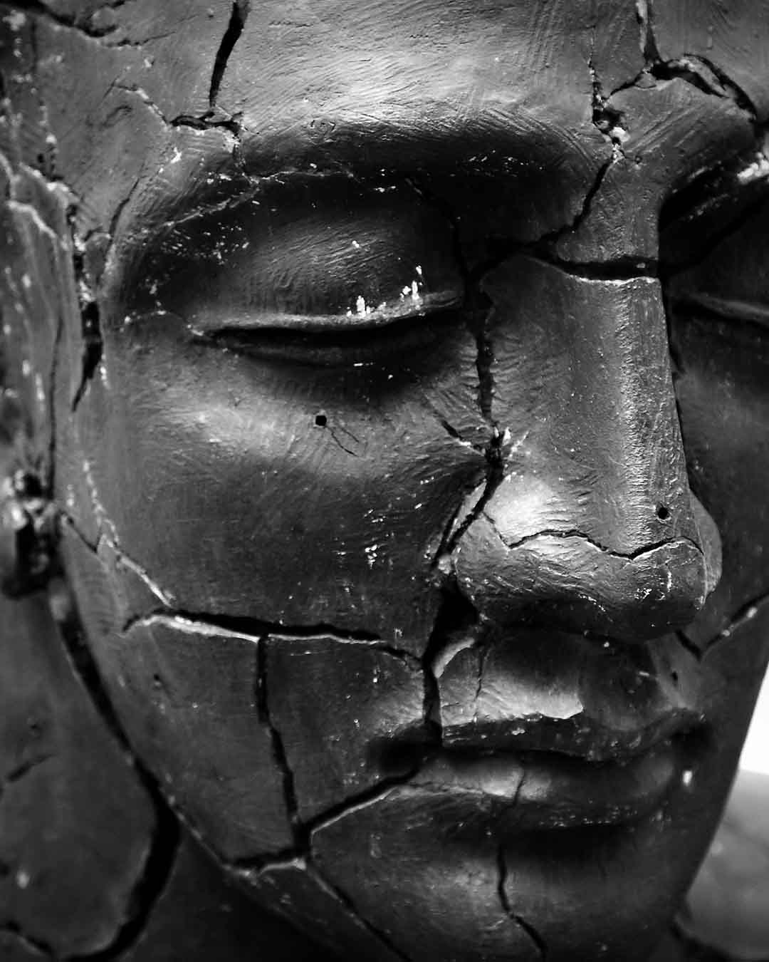 Sculpture of man #1, Venice, Italy, 2008