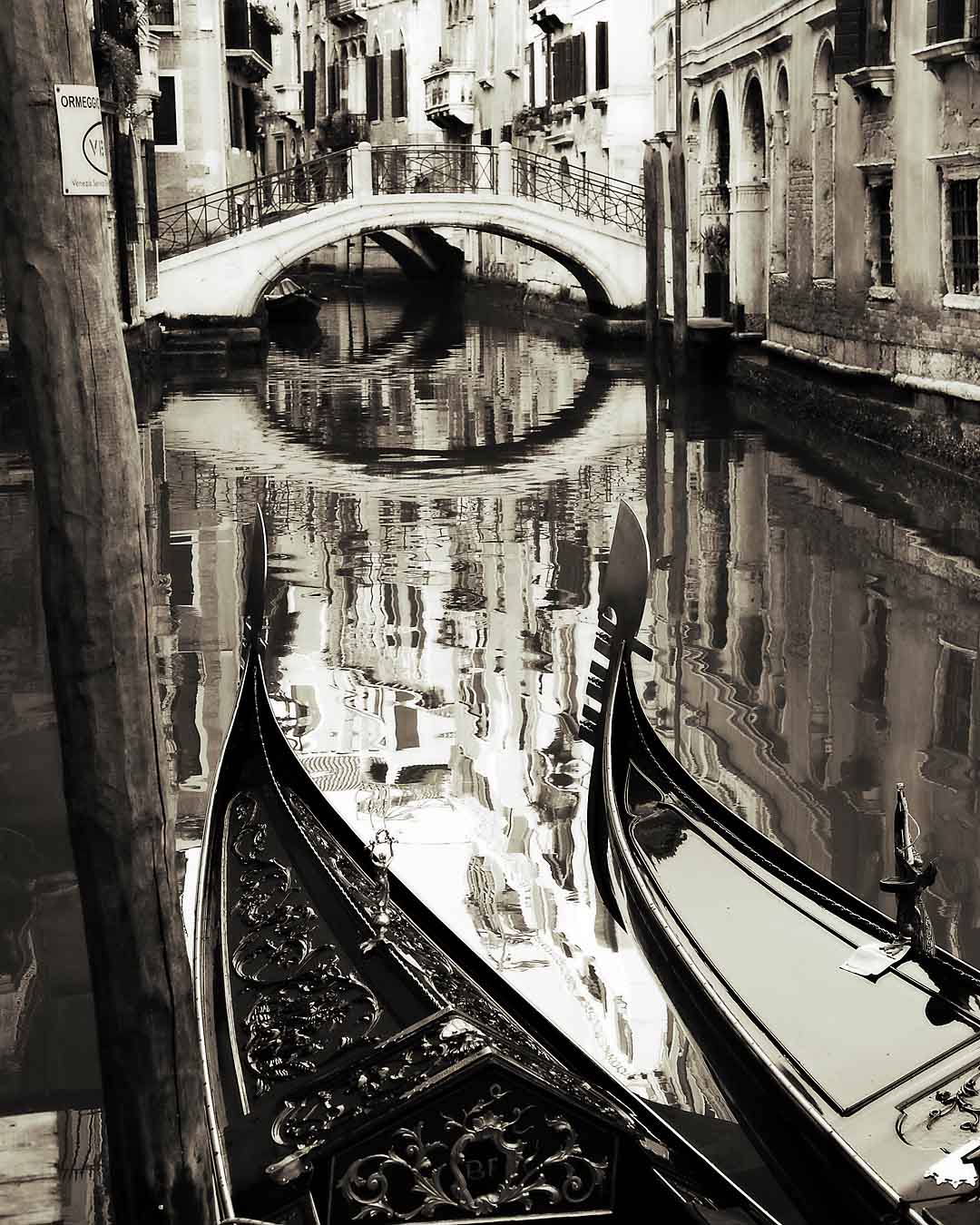 Gondolas di San Moise #4, Venice, Italy, 2008