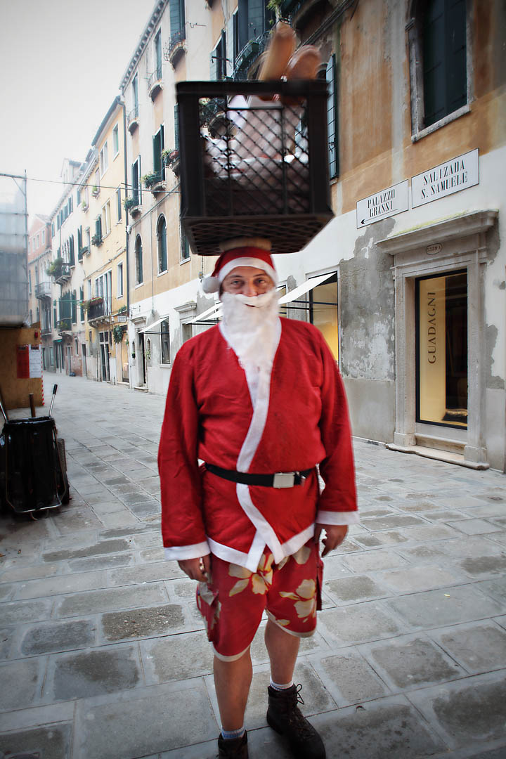 Delivery Man #3, Venice, Italy, 2008