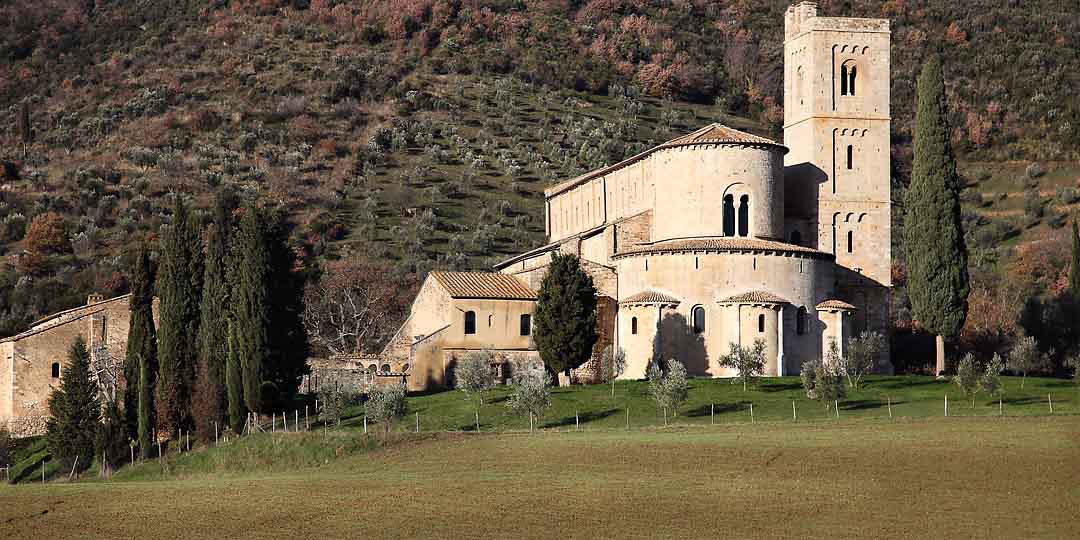 Abbazia di Sant'Antimo #1, Tuscany, Italy, 2008