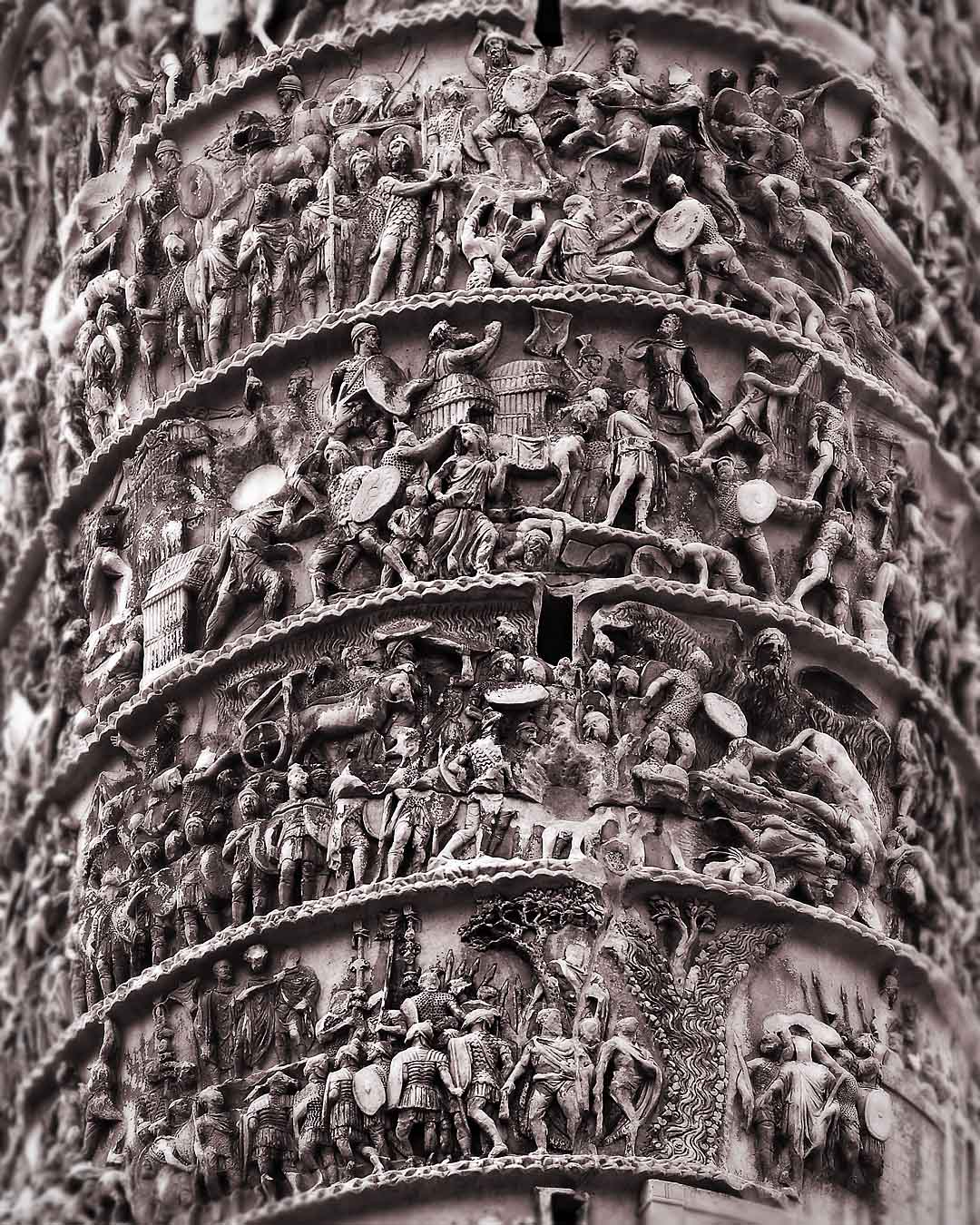 Columna di Marcus Aurelius #1, Rome, Italy, 2008