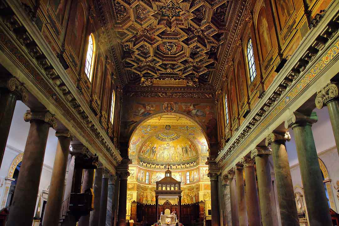 Basilica di Santa Maria in Trastevere #6, Rome, Italy, 2008