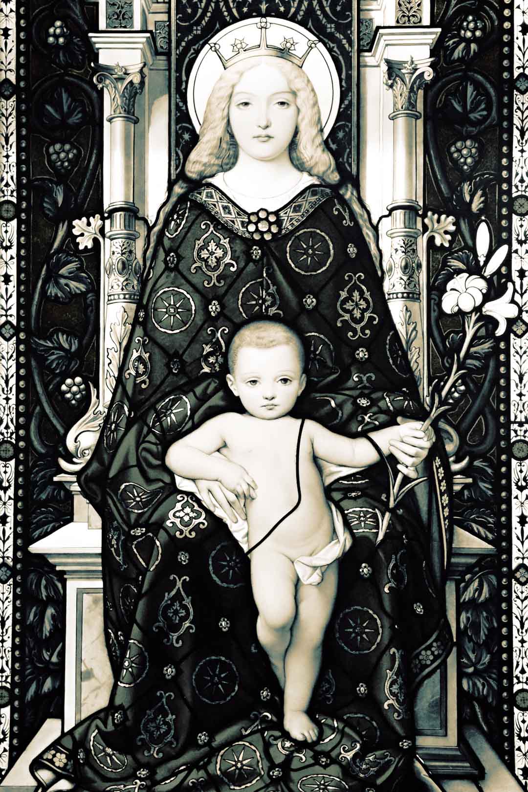Virgin and Child #2, Library, Vatican City, 2009