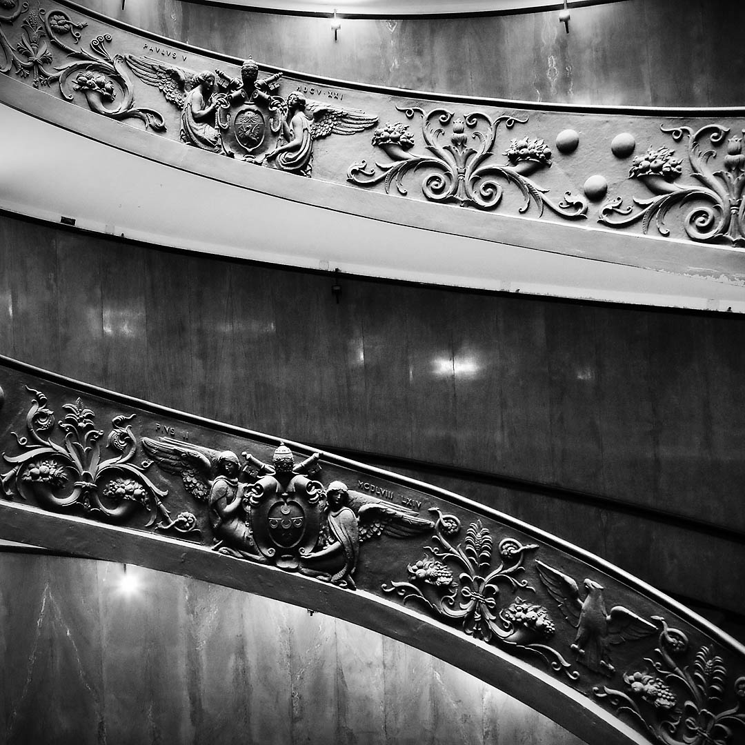 Staircase #3, Musei Vaticani, Vatican City, 2009