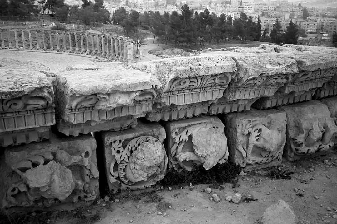 Awaiting Restoration, Jerash, Jordan, 1999