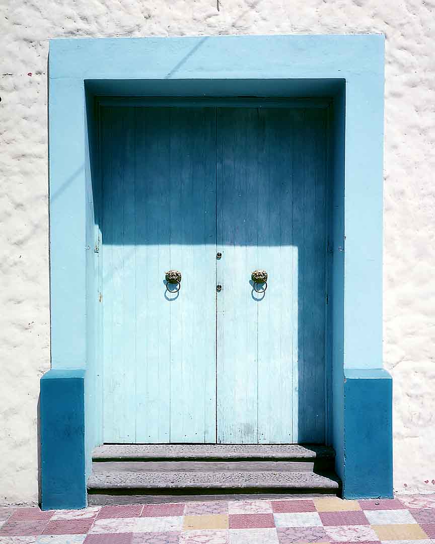 Blue Door #2, La Paz, Mexico, 2008