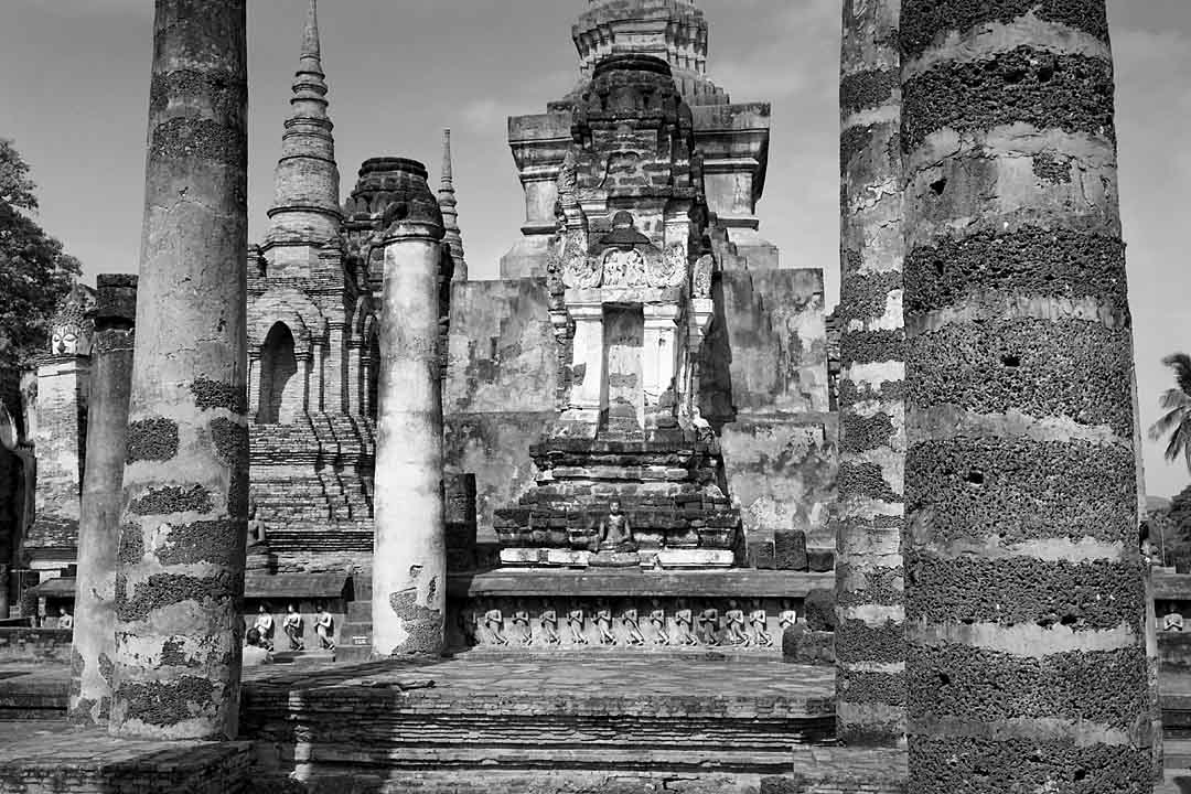 Wat Mahathat #1, Sukhothai, Thailand, 2004