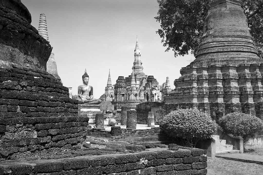 Wat Mahathat #8, Sukhothai, Thailand, 2004