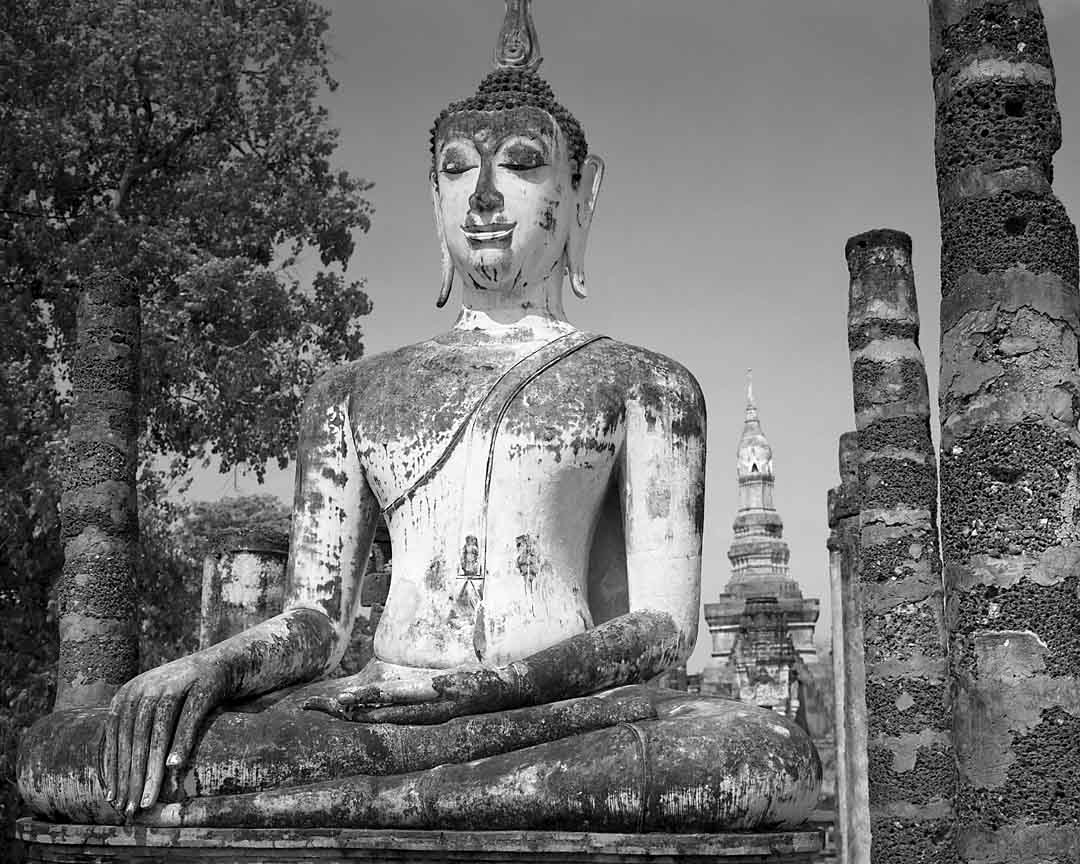 Wat Mahathat #12, Sukhothai, Thailand, 2004