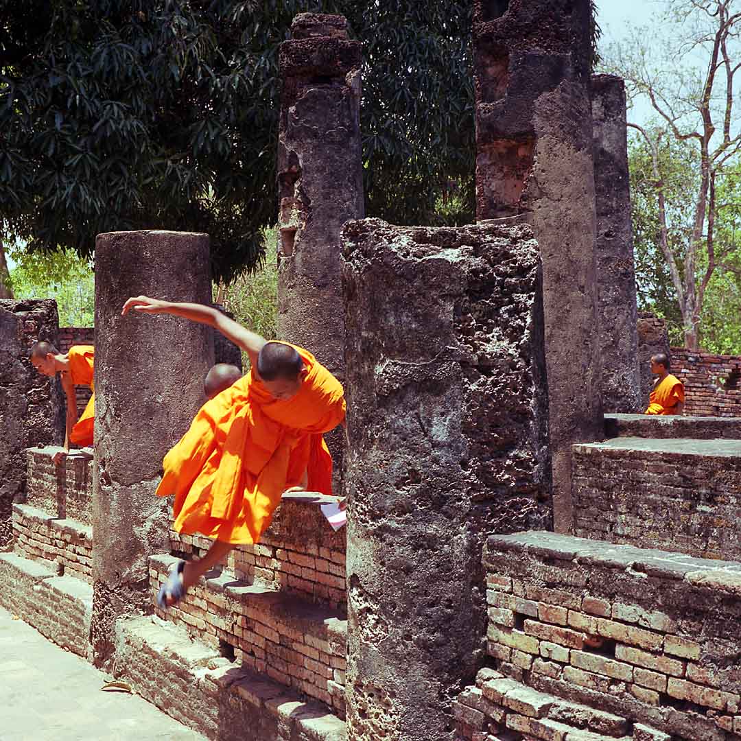 Arrival of the Novices, Sukhothai, Thailand, 2004