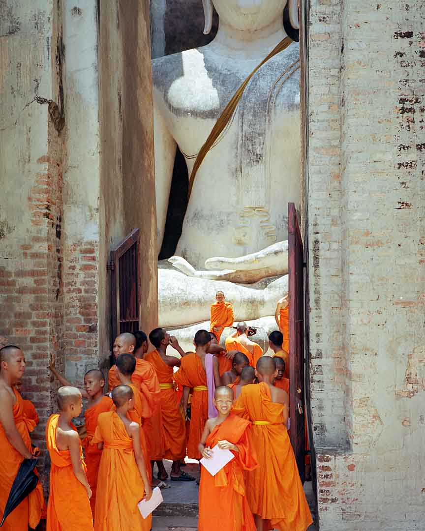 Novices #7, Sukhothai, Thailand, 2004