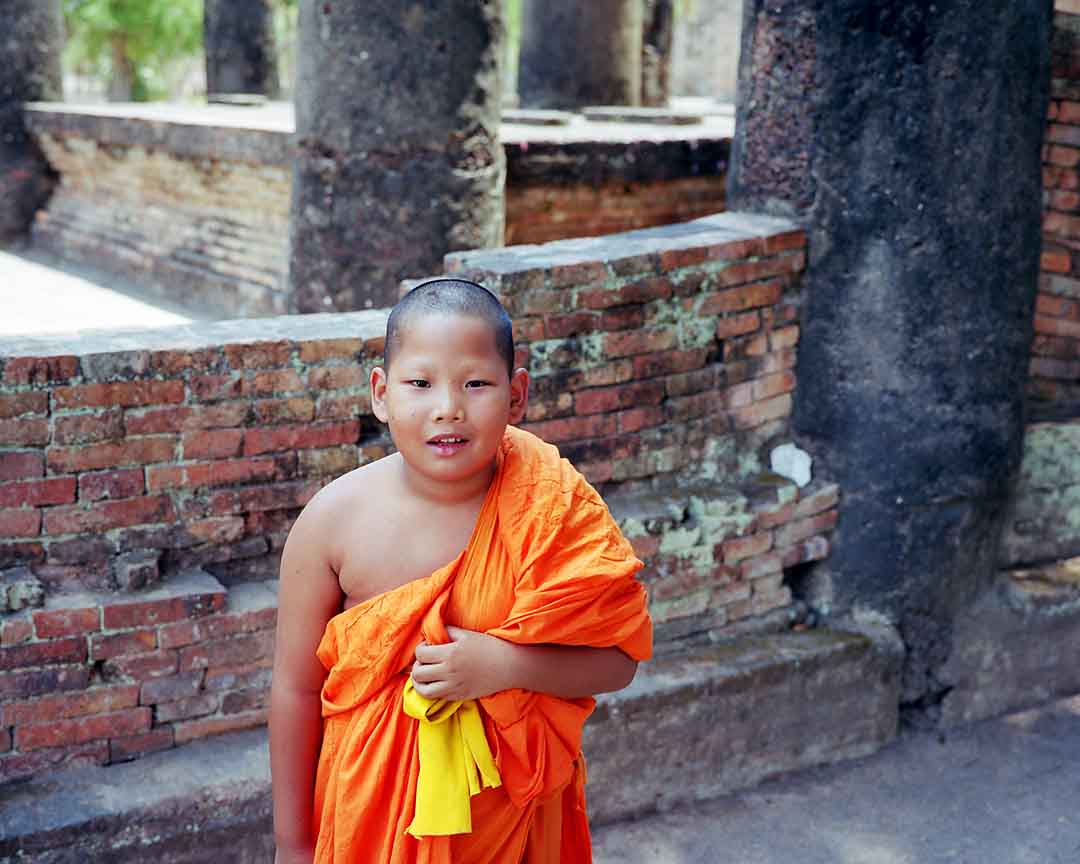 Novices #9, Sukhothai, Thailand, 2004