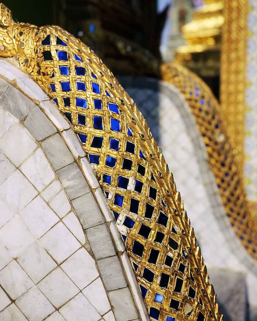 Temple of the Emerald Buddha #5, Bangkok, Thailand, 2004