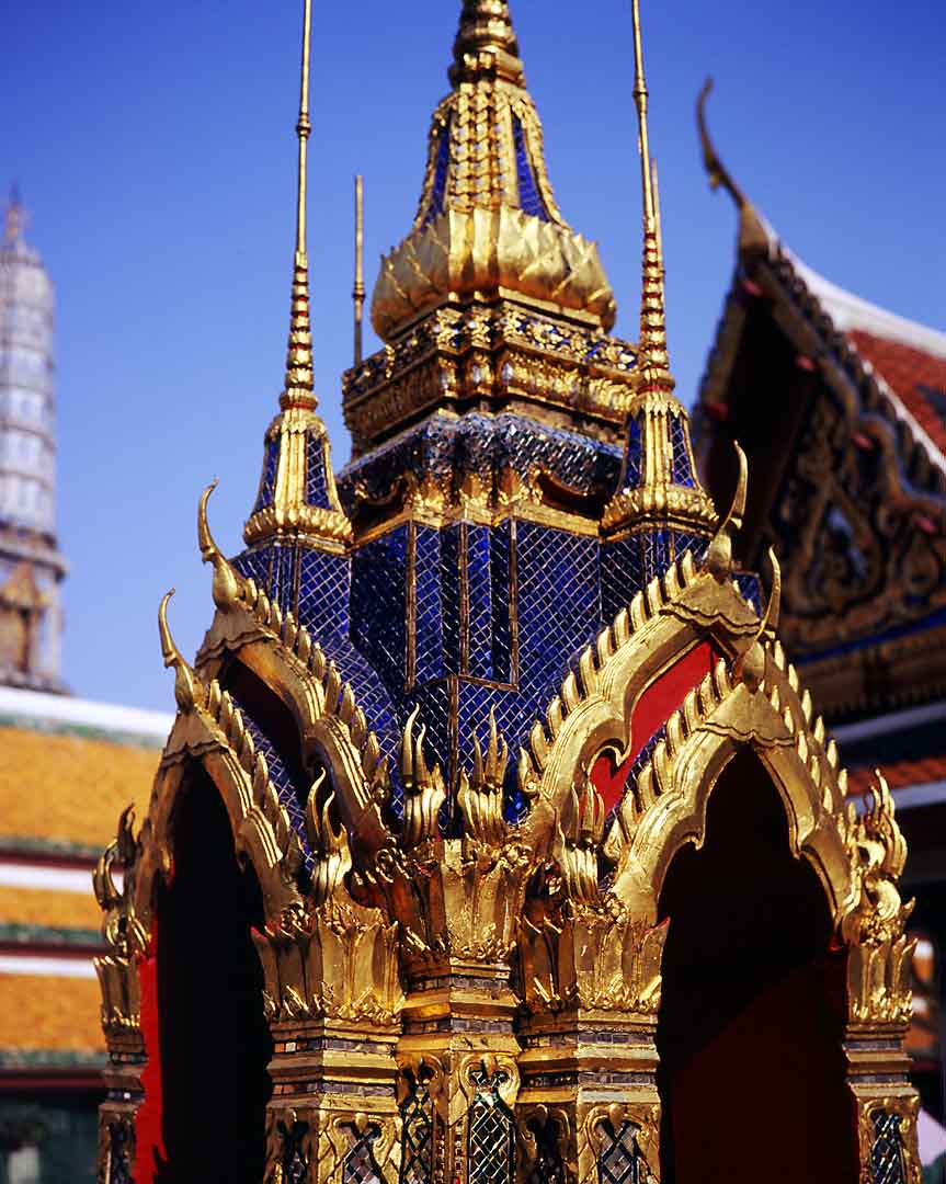 Temple of the Emerald Buddha #7, Bangkok, Thailand, 2004