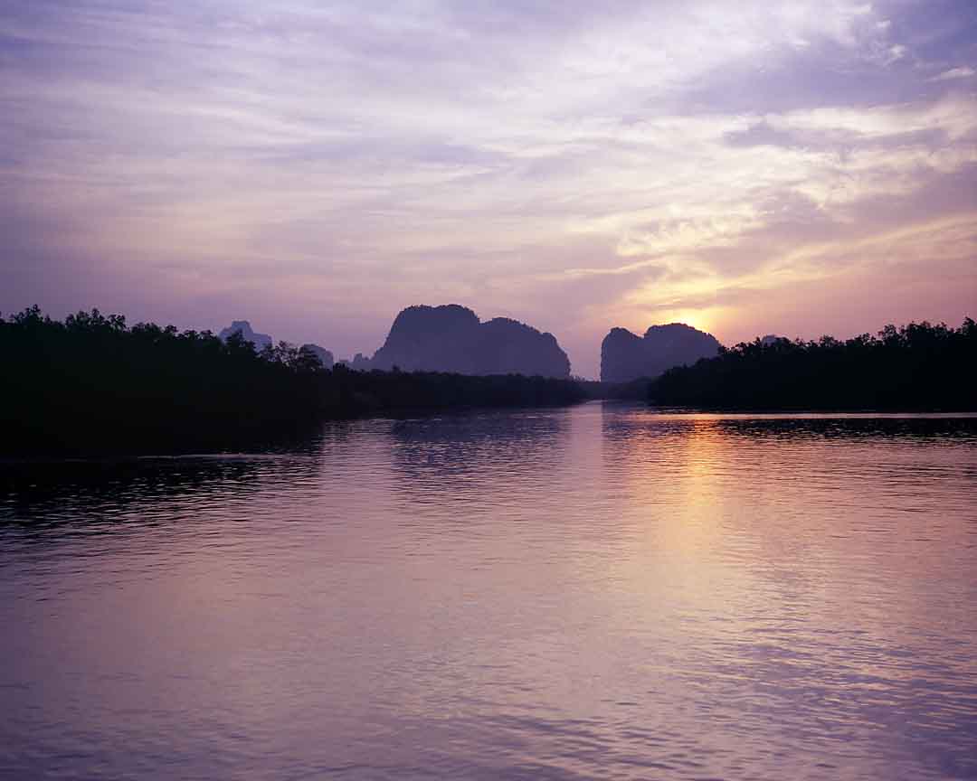 Sunrise Along the Bay, Ao Phang-Nga, Thailand, 2004